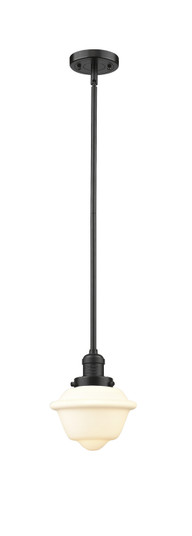 Franklin Restoration One Light Mini Pendant in Oil Rubbed Bronze (405|201S-OB-G531)