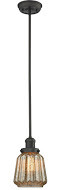 Franklin Restoration One Light Mini Pendant in Oil Rubbed Bronze (405|201S-OB-G146)