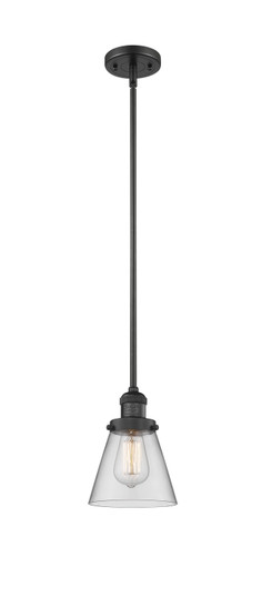 Franklin Restoration LED Mini Pendant in Matte Black (405|201S-BK-G62-LED)
