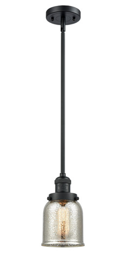 Franklin Restoration One Light Mini Pendant in Matte Black (405|201S-BK-G58)