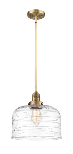 Franklin Restoration One Light Mini Pendant in Brushed Brass (405|201S-BB-G713-L)