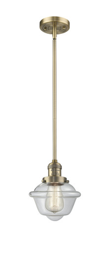 Franklin Restoration One Light Mini Pendant in Brushed Brass (405|201S-BB-G532)