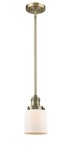 Franklin Restoration One Light Mini Pendant in Brushed Brass (405|201S-BB-G51)