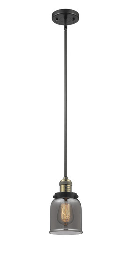 Franklin Restoration One Light Mini Pendant in Black Antique Brass (405|201S-BAB-G53)