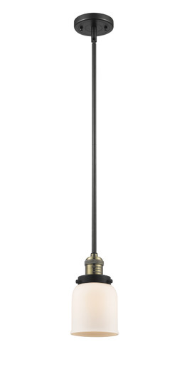 Franklin Restoration LED Mini Pendant in Black Antique Brass (405|201S-BAB-G51-LED)