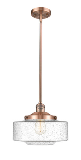 Franklin Restoration One Light Mini Pendant in Antique Copper (405|201S-AC-G694-12)