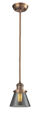 Franklin Restoration One Light Mini Pendant in Antique Copper (405|201S-AC-G63)