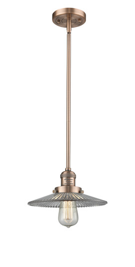 Franklin Restoration LED Mini Pendant in Antique Copper (405|201S-AC-G2-LED)