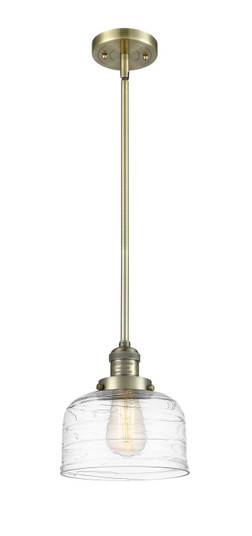 Franklin Restoration One Light Mini Pendant in Antique Brass (405|201S-AB-G713)