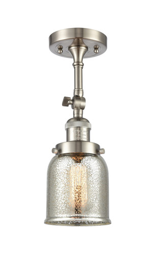 Franklin Restoration One Light Semi-Flush Mount in Brushed Satin Nickel (405|201F-SN-G58)