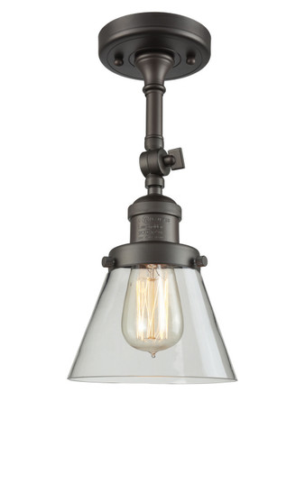 Franklin Restoration LED Semi-Flush Mount in Oil Rubbed Bronze (405|201F-OB-G62-LED)