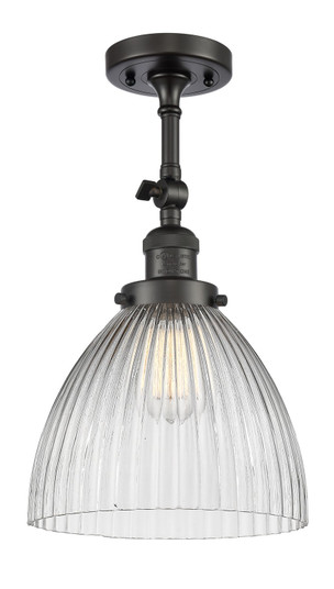 Franklin Restoration LED Semi-Flush Mount in Oil Rubbed Bronze (405|201F-OB-G222-LED)