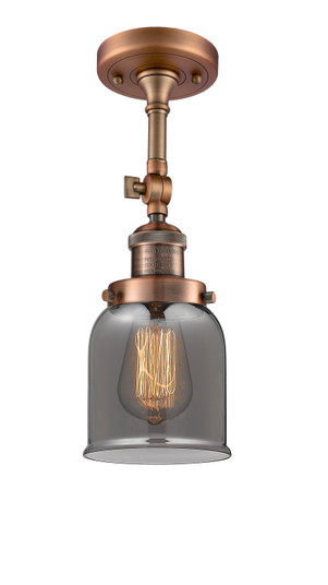 Franklin Restoration One Light Semi-Flush Mount in Antique Copper (405|201F-AC-G53)