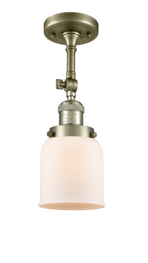 Franklin Restoration LED Semi-Flush Mount in Antique Brass (405|201F-AB-G51-LED)