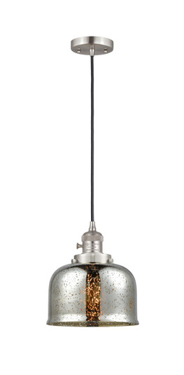 Franklin Restoration One Light Mini Pendant in Brushed Satin Nickel (405|201CSW-SN-G78)