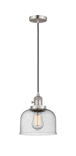 Franklin Restoration One Light Mini Pendant in Brushed Satin Nickel (405|201CSW-SN-G74)