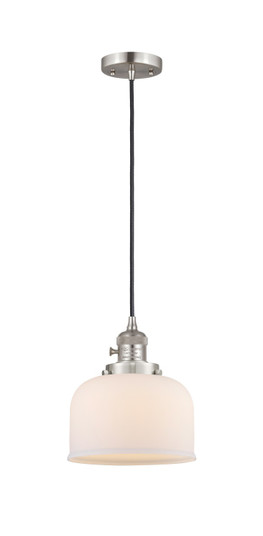 Franklin Restoration One Light Mini Pendant in Brushed Satin Nickel (405|201CSW-SN-G71)