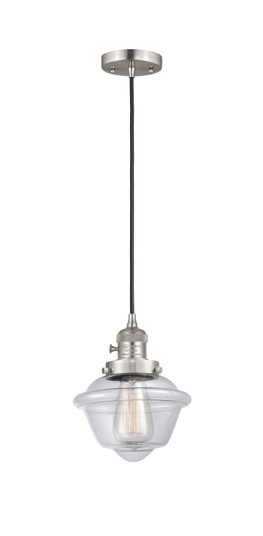 Franklin Restoration LED Mini Pendant in Brushed Satin Nickel (405|201CSW-SN-G532-LED)