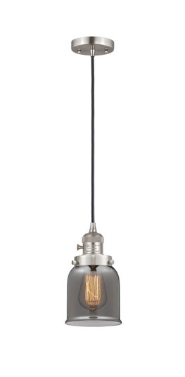 Franklin Restoration One Light Mini Pendant in Brushed Satin Nickel (405|201CSW-SN-G53)