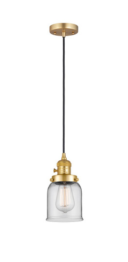 Franklin Restoration One Light Mini Pendant in Satin Gold (405|201CSW-SG-G52)