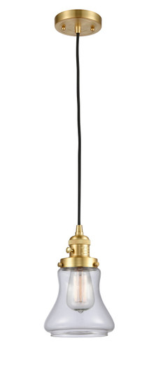 Franklin Restoration LED Mini Pendant in Satin Gold (405|201CSW-SG-G192-LED)