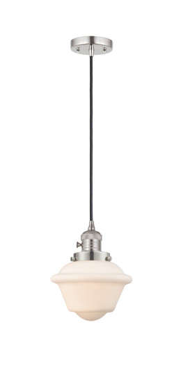 Franklin Restoration One Light Mini Pendant in Polished Nickel (405|201CSW-PN-G531)