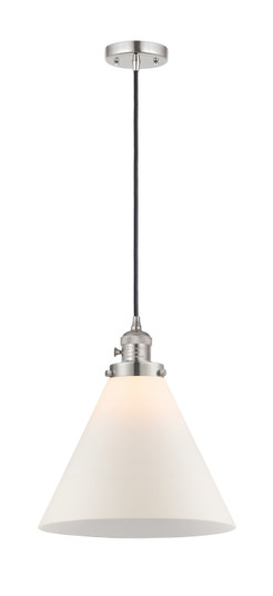 Franklin Restoration LED Mini Pendant in Polished Nickel (405|201CSW-PN-G41-L-LED)