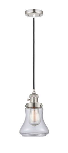 Franklin Restoration LED Mini Pendant in Polished Nickel (405|201CSW-PN-G192-LED)