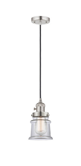 Franklin Restoration LED Mini Pendant in Polished Nickel (405|201CSW-PN-G182S-LED)