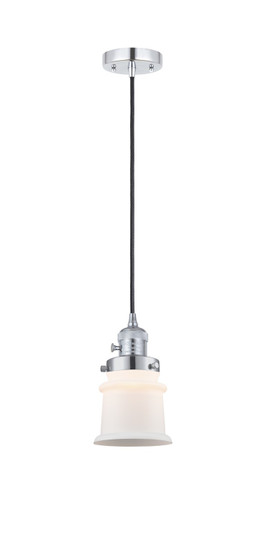 Franklin Restoration One Light Mini Pendant in Polished Chrome (405|201CSW-PC-G181S)