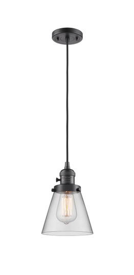 Franklin Restoration LED Mini Pendant in Oil Rubbed Bronze (405|201CSW-OB-G62-LED)