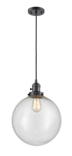 Franklin Restoration LED Mini Pendant in Oil Rubbed Bronze (405|201CSW-OB-G204-12-LED)
