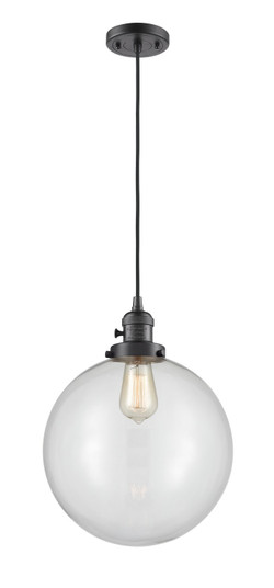 Franklin Restoration LED Mini Pendant in Oil Rubbed Bronze (405|201CSW-OB-G202-12-LED)