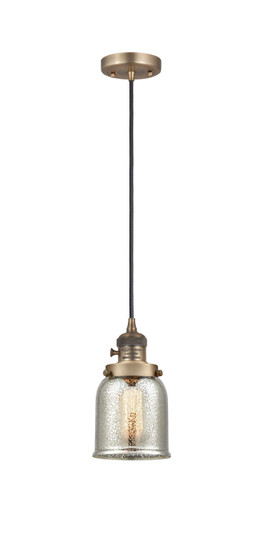 Franklin Restoration One Light Mini Pendant in Brushed Brass (405|201CSW-BB-G58)