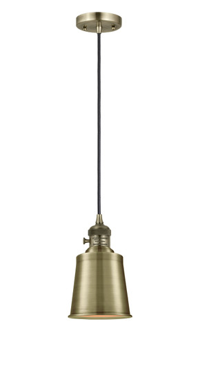 Franklin Restoration LED Pendant in Antique Brass (405|201CSW-AB-M9-AB)