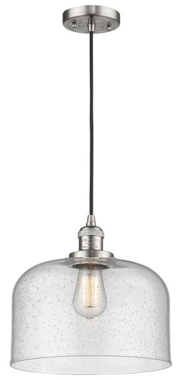 Franklin Restoration One Light Mini Pendant in Brushed Satin Nickel (405|201C-SN-G74-L)