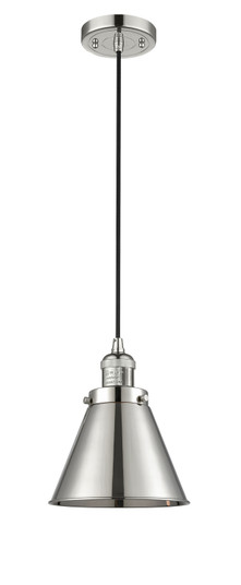 Franklin Restoration One Light Mini Pendant in Polished Nickel (405|201C-PN-M13-PN)
