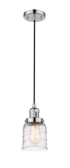 Franklin Restoration One Light Mini Pendant in Polished Nickel (405|201C-PN-G513)