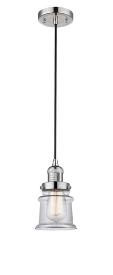 Franklin Restoration LED Mini Pendant in Polished Nickel (405|201C-PN-G182S-LED)