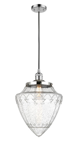 Franklin Restoration One Light Mini Pendant in Polished Chrome (405|201C-PC-G664-12)