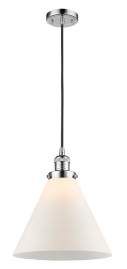 Franklin Restoration One Light Mini Pendant in Polished Chrome (405|201C-PC-G41-L)