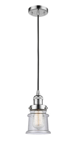 Franklin Restoration One Light Mini Pendant in Polished Chrome (405|201C-PC-G184S)