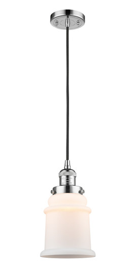 Franklin Restoration LED Mini Pendant in Polished Chrome (405|201C-PC-G181-LED)