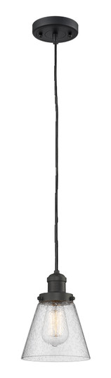 Franklin Restoration One Light Mini Pendant in Oil Rubbed Bronze (405|201C-OB-G64) Franklin Restoration One Light Mini Pendant in Oil Rubbed Bronze (405|201C-OB-G64)