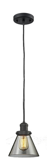 Franklin Restoration One Light Mini Pendant in Oil Rubbed Bronze (405|201C-OB-G63)