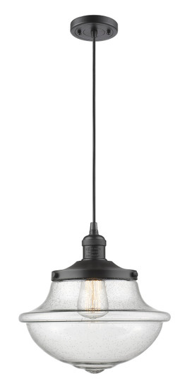 Franklin Restoration LED Mini Pendant in Oil Rubbed Bronze (405|201C-OB-G544-LED)