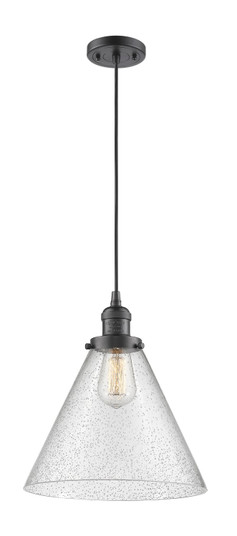 Franklin Restoration LED Pendant in Oil Rubbed Bronze (405|201C-OB-G44-L-LED)