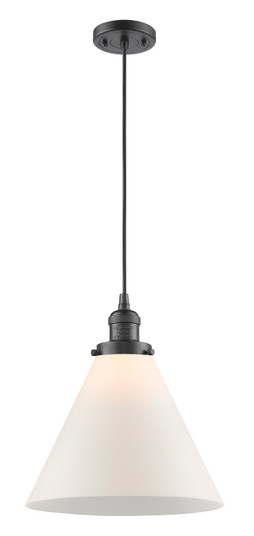 Franklin Restoration LED Pendant in Oil Rubbed Bronze (405|201C-OB-G41-L-LED)
