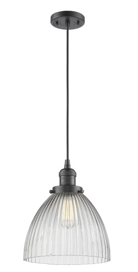 Franklin Restoration LED Mini Pendant in Oil Rubbed Bronze (405|201C-OB-G222-LED)