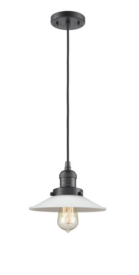 Franklin Restoration LED Pendant in Oil Rubbed Bronze (405|201C-OB-G1)